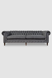 102 Higgins sofa in Stanton Thunder charcoal performance fabric