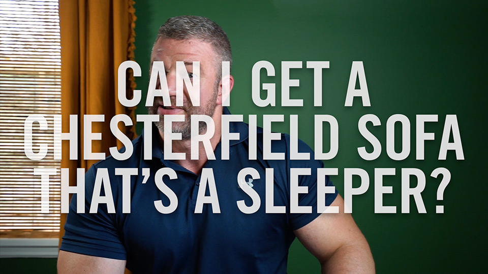 Can I get a Chesterfield sofa that's a sleeper?
