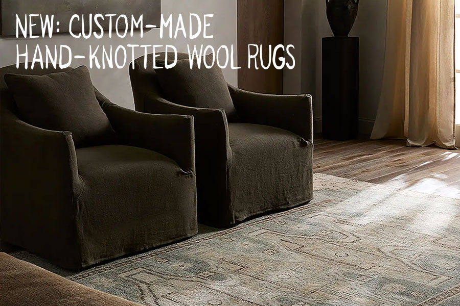 New: Custom-made wool rugs