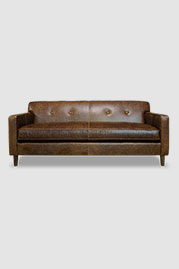 80 Sport sofa in Caprieze Average Brown leather