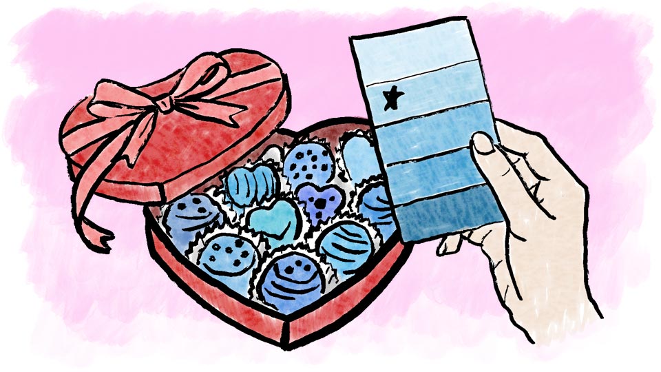 On Never Finding A Color Match