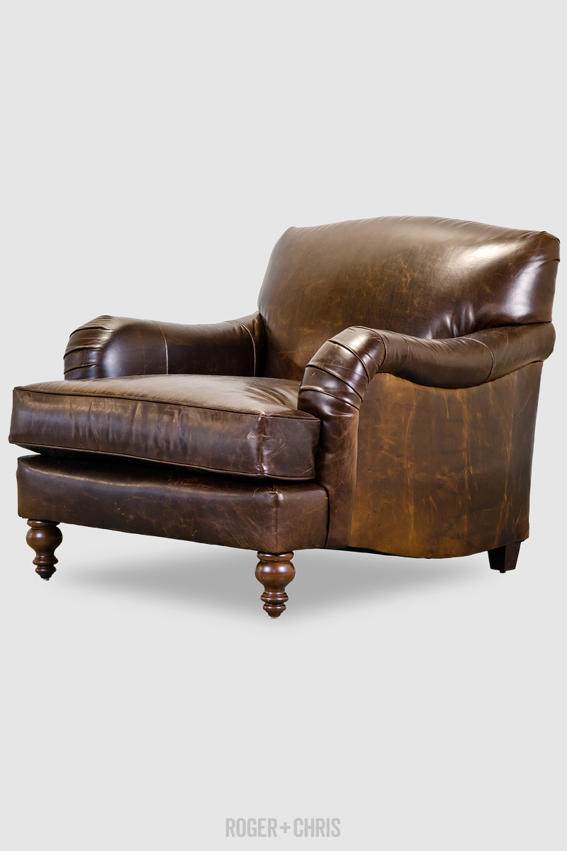 English rolled arm discount chair