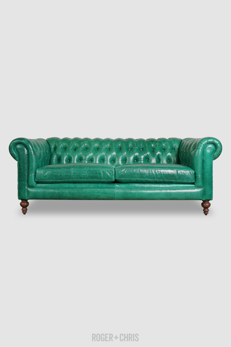 Chesterfield Sofas, Armchairs, Sectionals, Sleepers | Leather, Fabric, Linen | Made in USA | Higgins