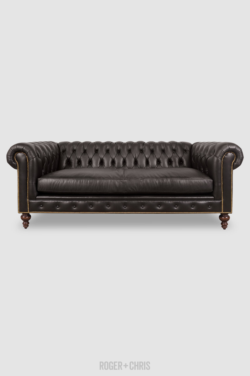 Chesterfield Sofas, Armchairs, Sectionals, Sleepers | Leather, Fabric, Linen | Made in USA | Higgins