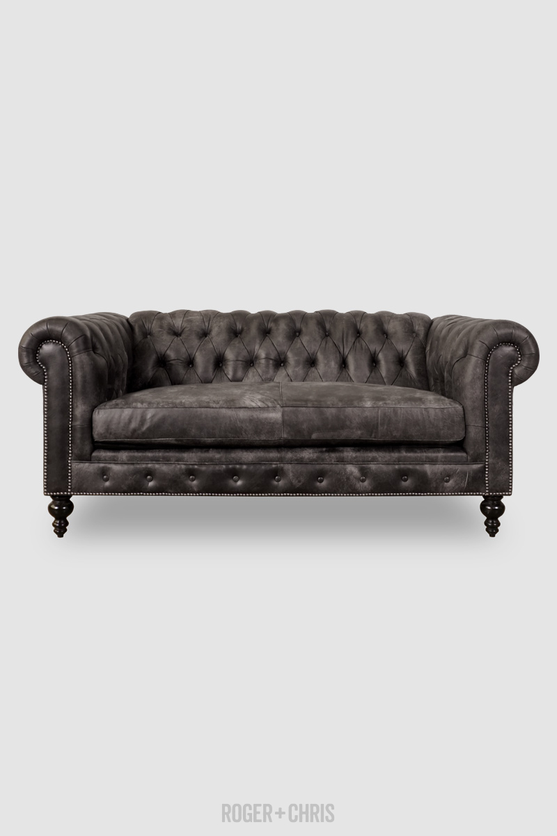 Distressed Leather Chesterfield Furniture