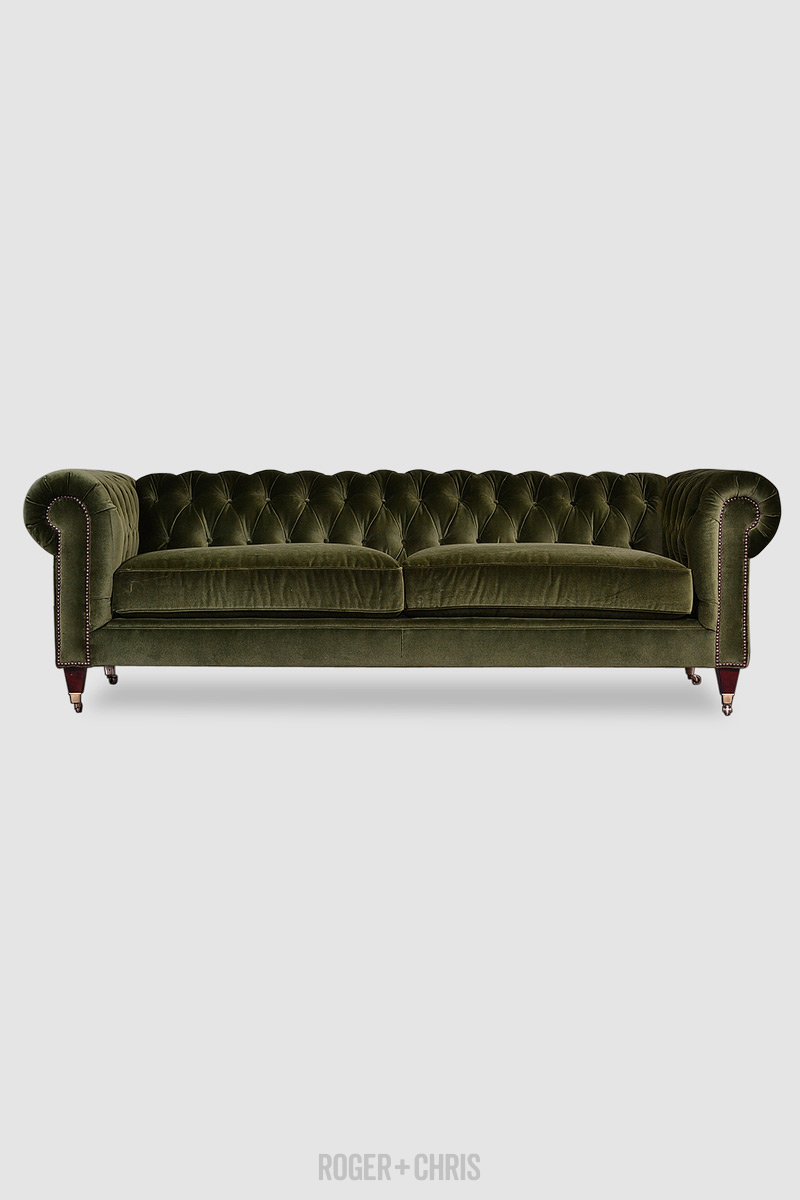 Chesterfield Sofas, Armchairs, Sectionals, Sleepers | Leather, Fabric, Linen | Made in USA | Higgins