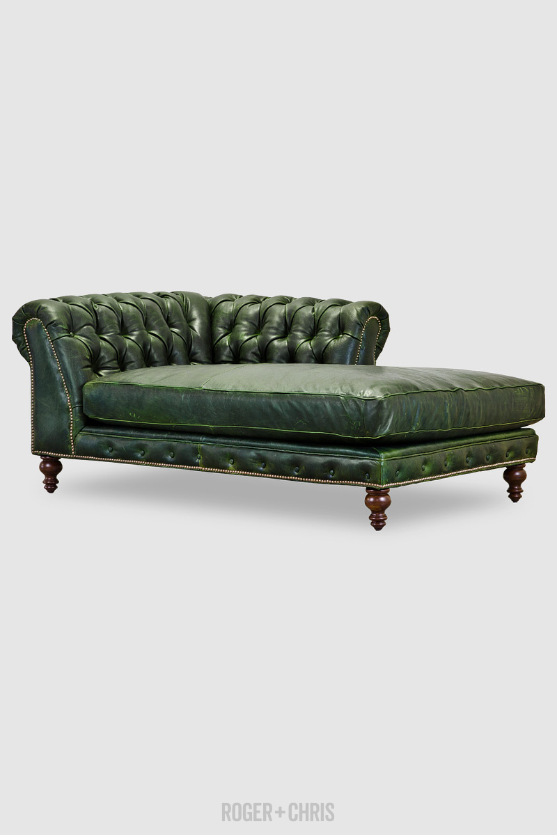 Chesterfield Sofas, Armchairs, Sectionals, Sleepers | Leather, Fabric, Linen | Made in USA | Higgins