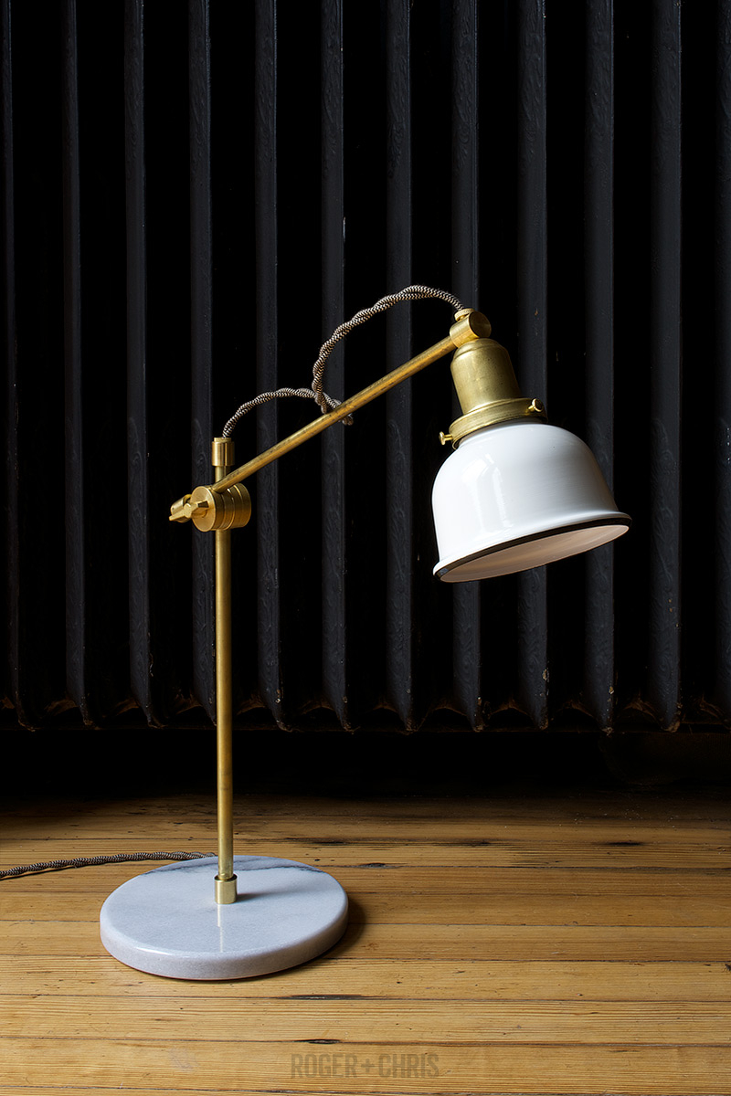 Camper Brass Desk Lamp