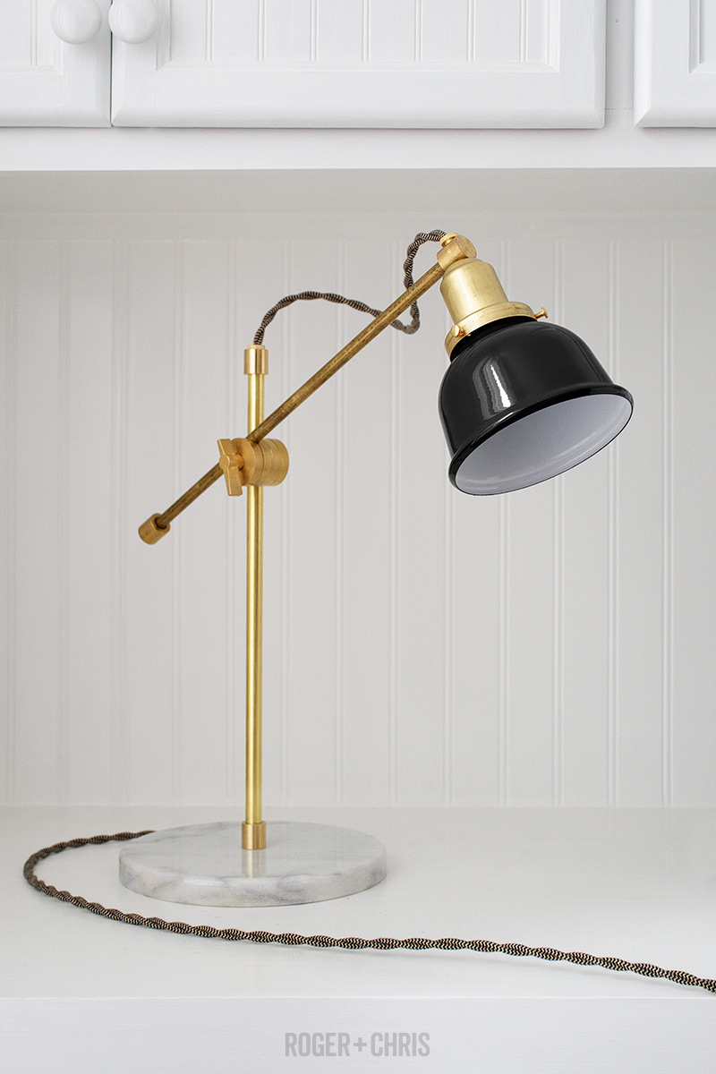 Camper Brass Desk Lamp