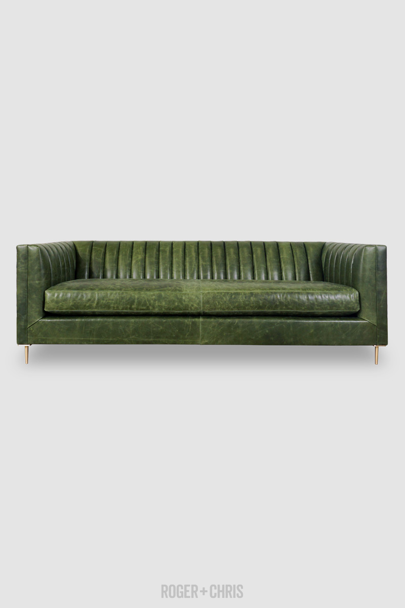 Harley Mid-Century Modern Channel-Tufted Shelter Sofas, Armchairs, Sectionals | Harley