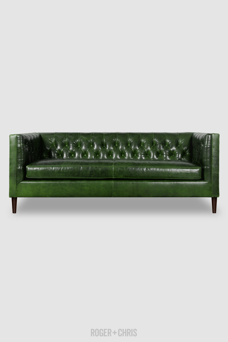 Diamond deals tufted sofa