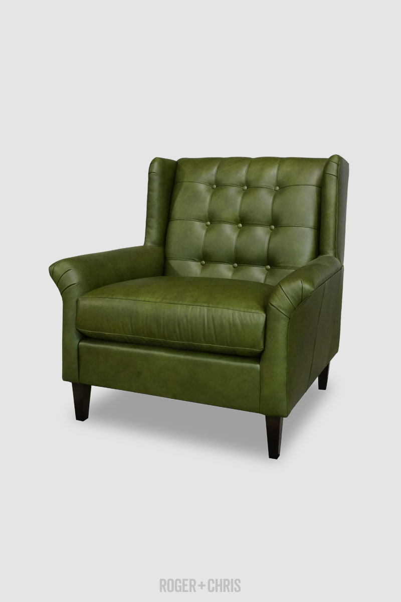 Pops Tufted Modern Wingback Chair