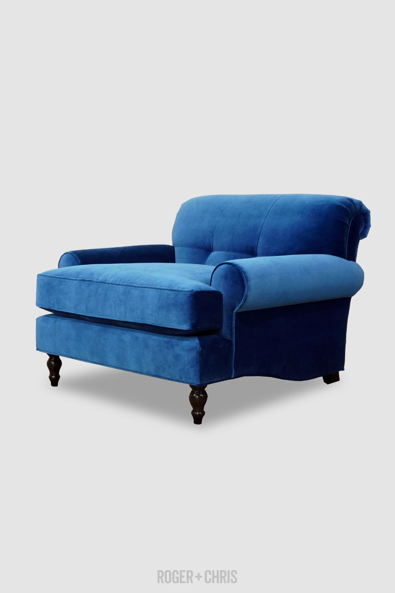 Puddin Pin-Tufted Low Arm Sofa 