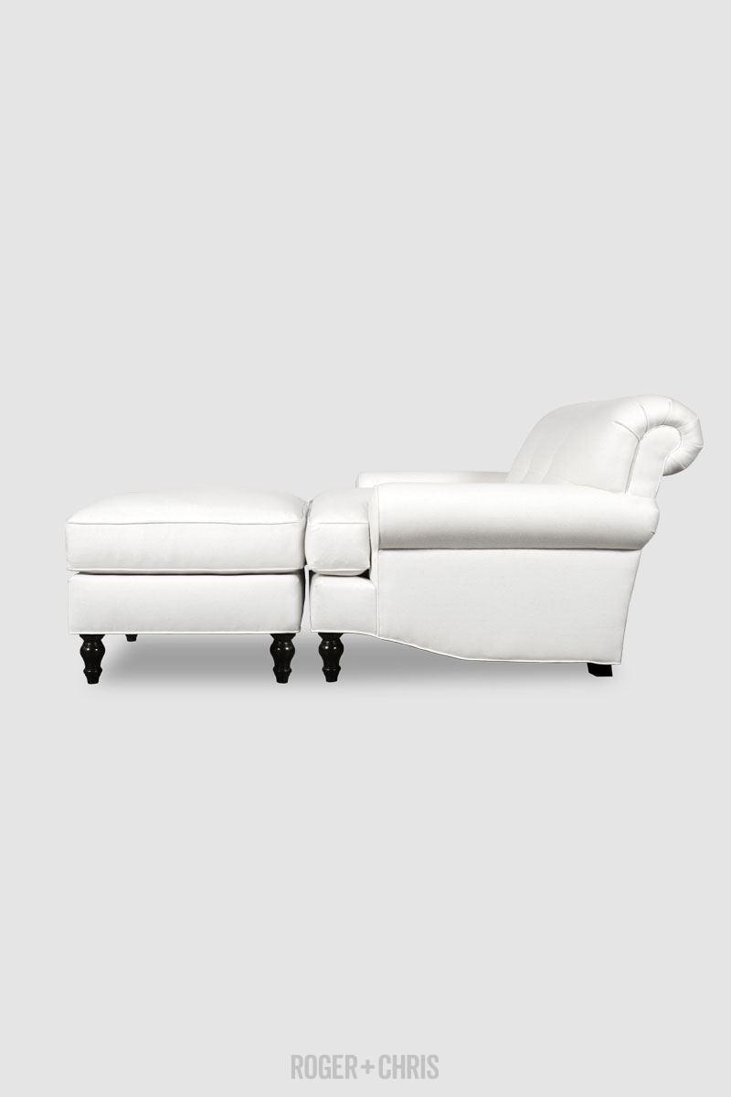 Puddin Pin-Tufted Low Arm Sofa 