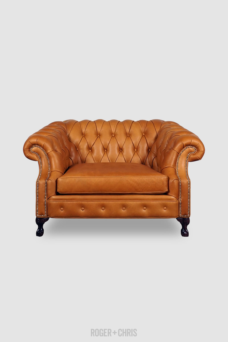 Cecil French Chesterfield Sofa