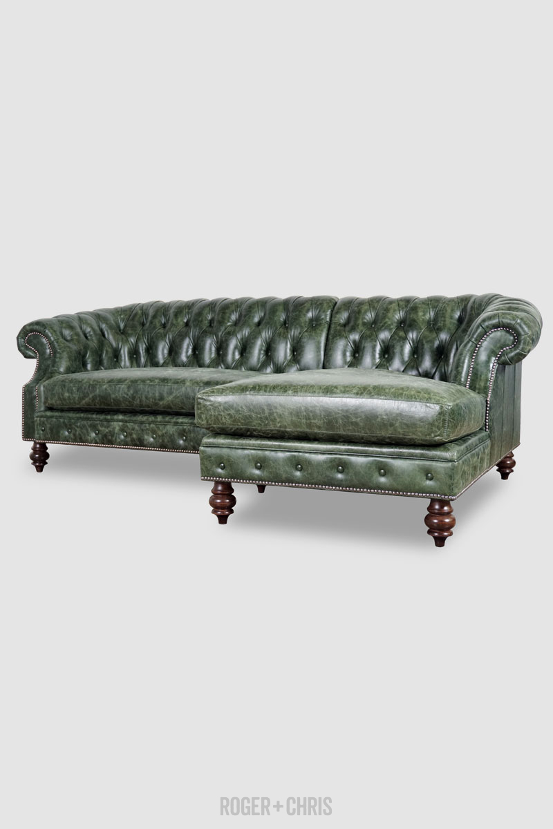 Cecil French Chesterfield Sofa