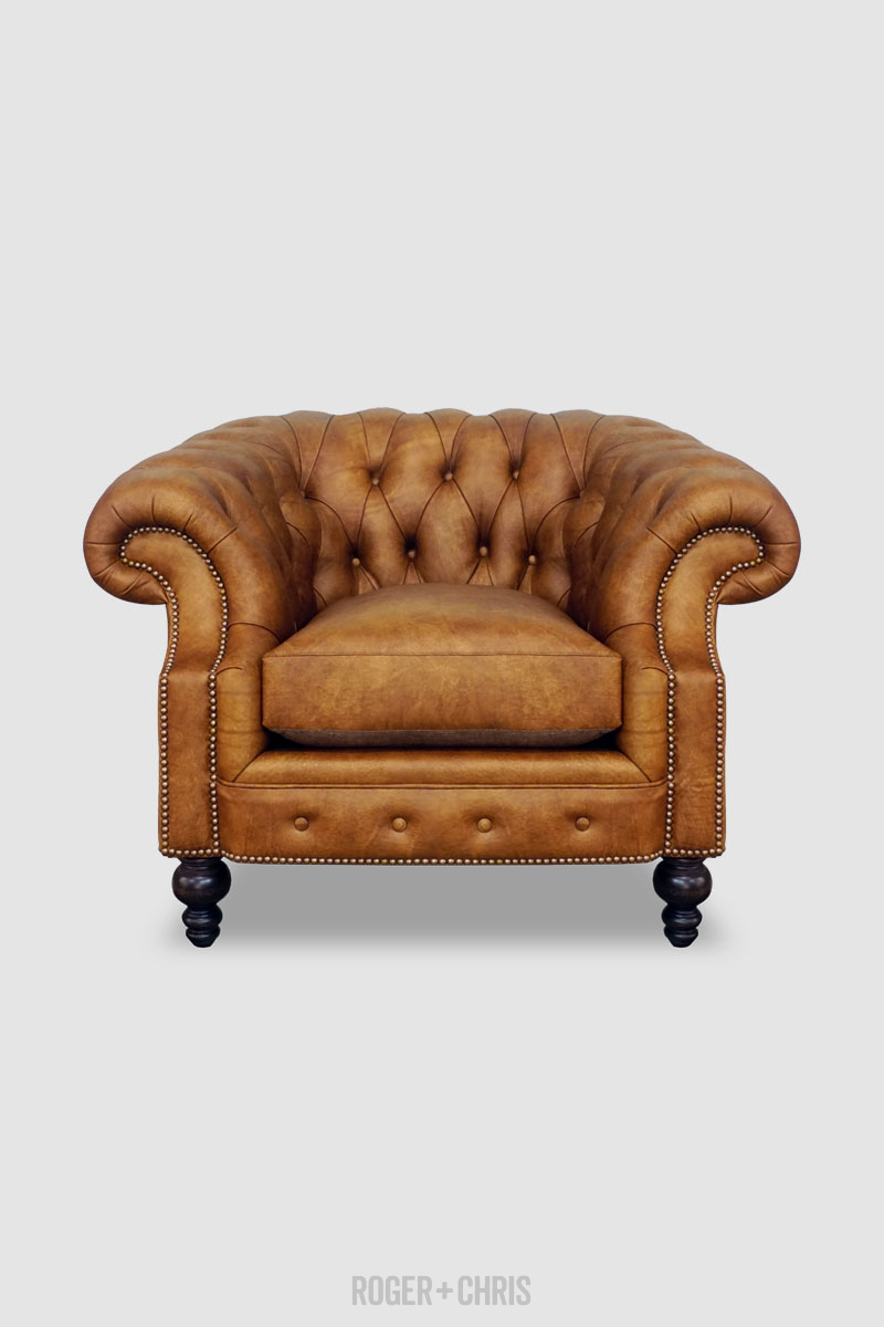 Cecil French Chesterfield Sofa