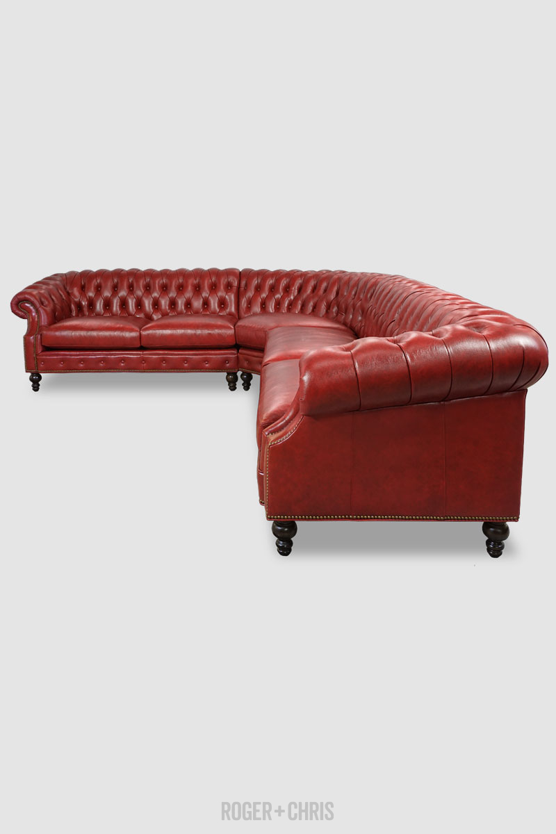 Cecil French Chesterfield Sofa