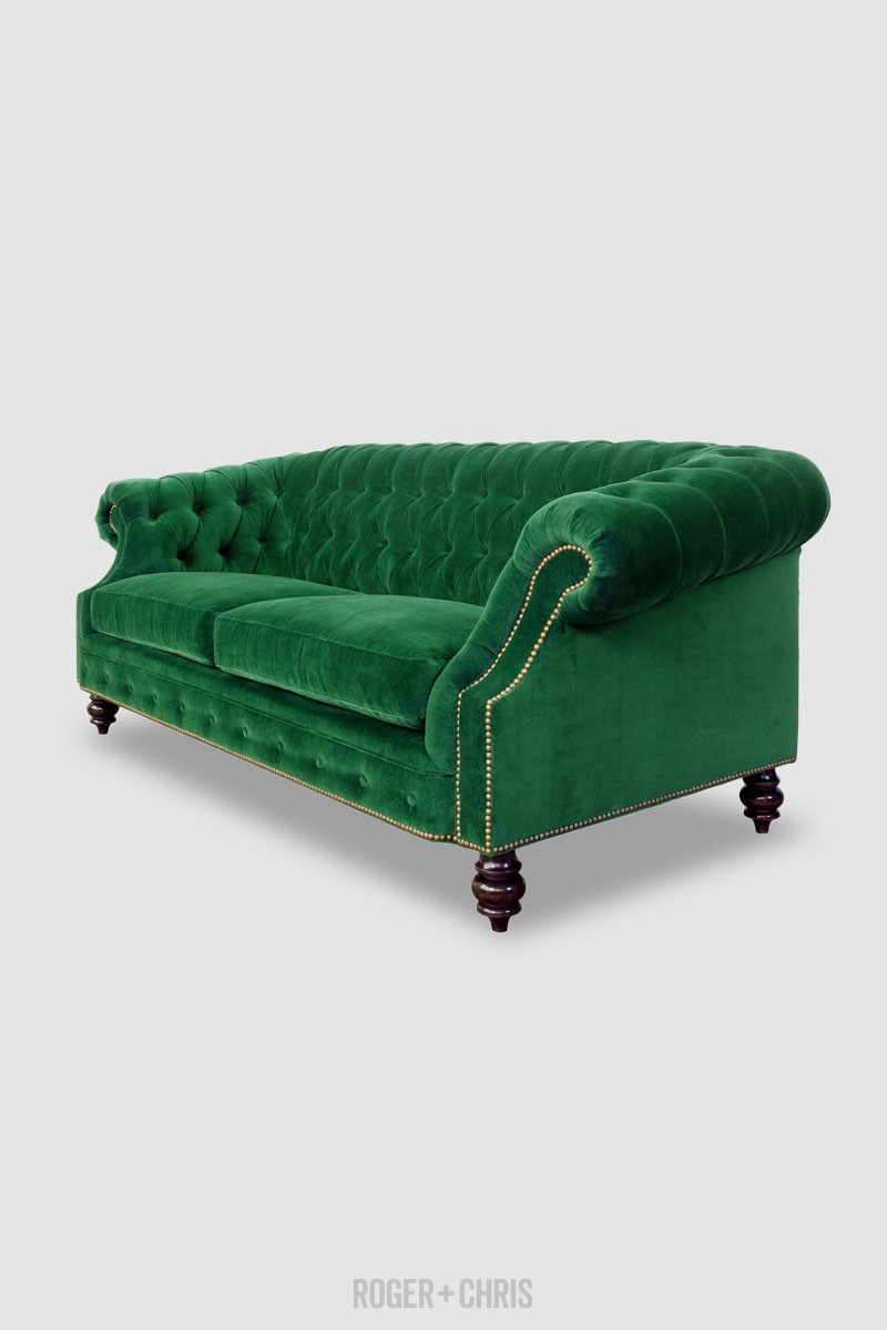 Cecil French Chesterfield Sofa